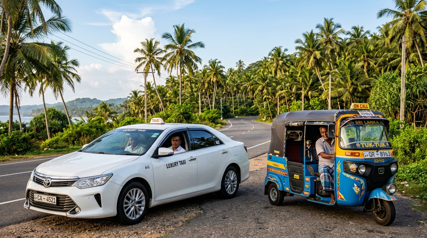 Tuk-Tuk vs Taxi Sri Lanka Tourist: Which Transport is Best?